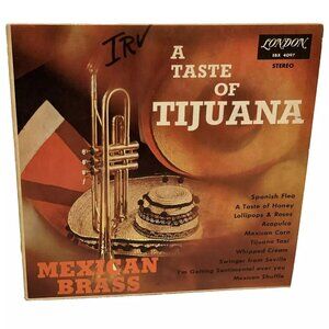The Mexican Brass A Taste Of Tijuana (Vinyl, 1966) London EBX 4097 VG+ LP Record